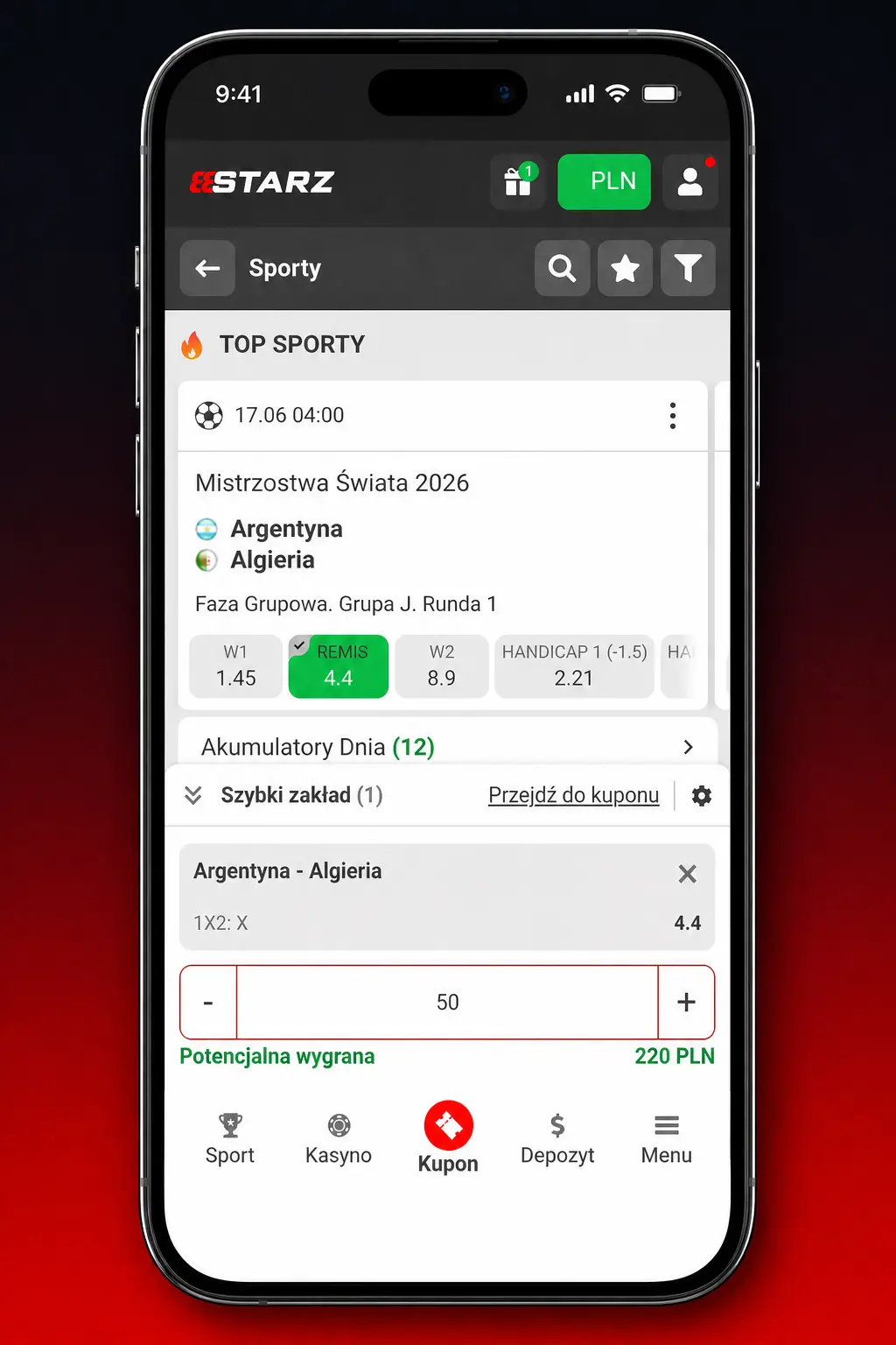 Zakłady na hokej na lodzie NHL i KHL w aplikacji mobilnej 888starz na Androida i iOS z transmisjami na żywo.