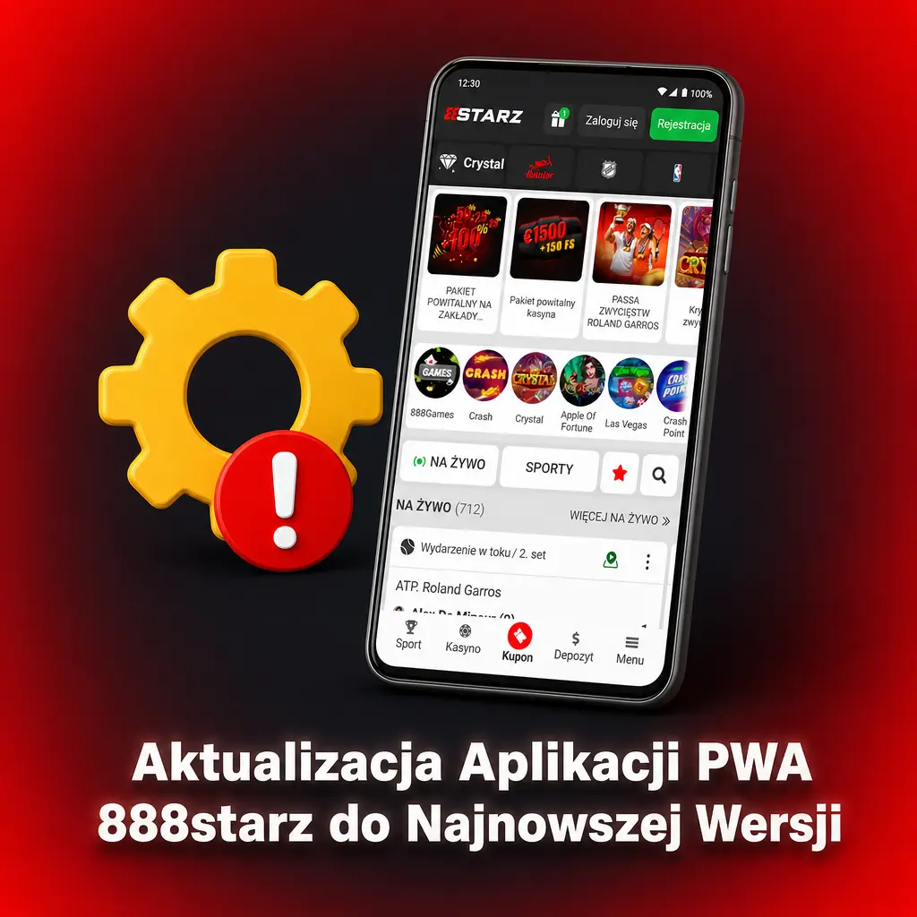 Aktualizacja aplikacji PWA 888starz – automatyczne wgrywanie nowych funkcji i poprawek bez pobierania ze sklepu