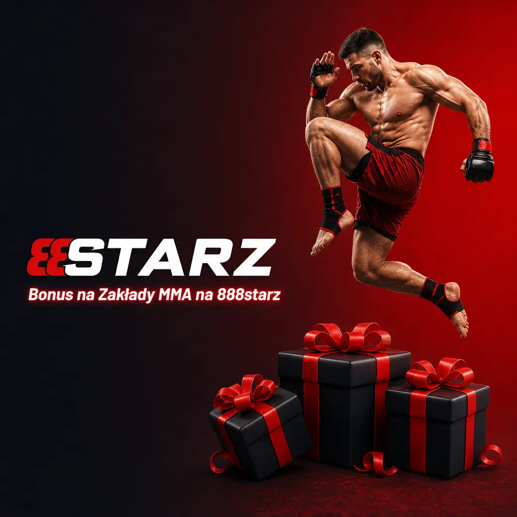 Bonus powitalny 100% do 1500 PLN na zakłady MMA (UFC, KSW, Bellator, ONE) w 888starz
