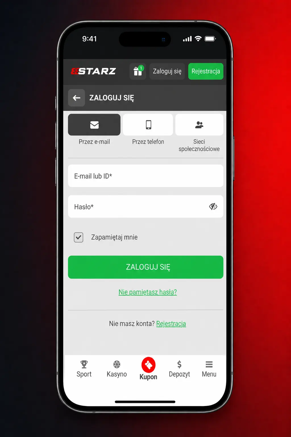 Instrukcja wpłaty środków na konto 888starz krok po kroku – wybór metody płatności i kwoty wpłaty.