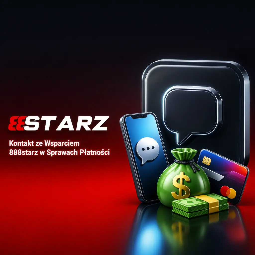 Kontakt ze wsparciem 888starz w sprawach płatności - czat, e-mail, Telegram i FAQ dostępne 24/7 po polsku.