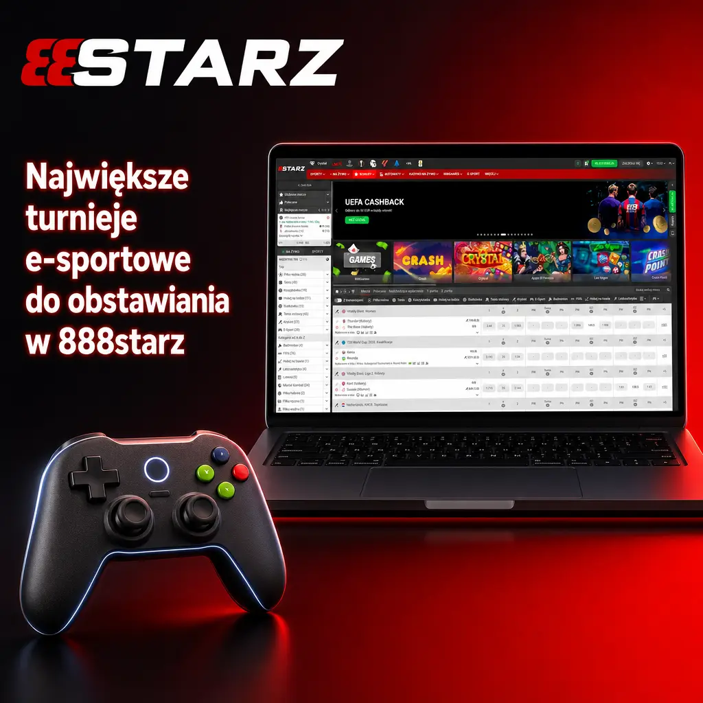 Największe turnieje e-sportowe do obstawiania w 888starz: CS2, Dota 2, LoL, Valorant, SC2, Mobile Legends i PUBG Mobile