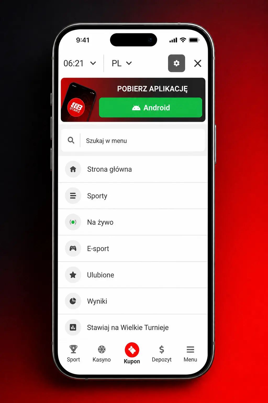 Instrukcja pobierania i instalacji aplikacji PWA 888starz na telefonie z Androidem w trzech krokach