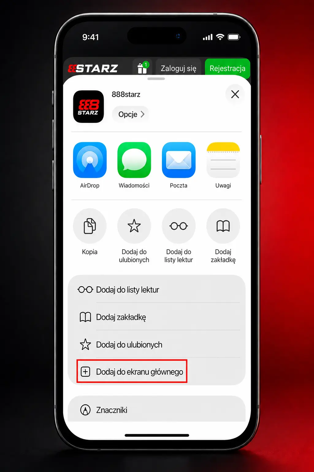 Instrukcja pobierania aplikacji 888starz na iOS w 5 krokach bez App Store na iPhone i iPad