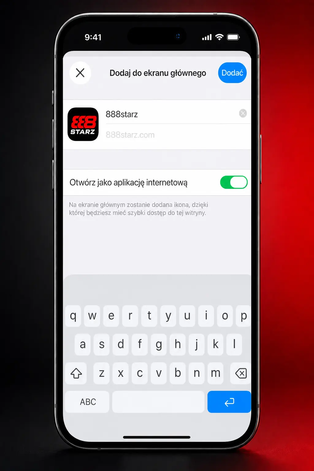Instrukcja pobierania aplikacji 888starz na iOS w 5 krokach bez App Store na iPhone i iPad