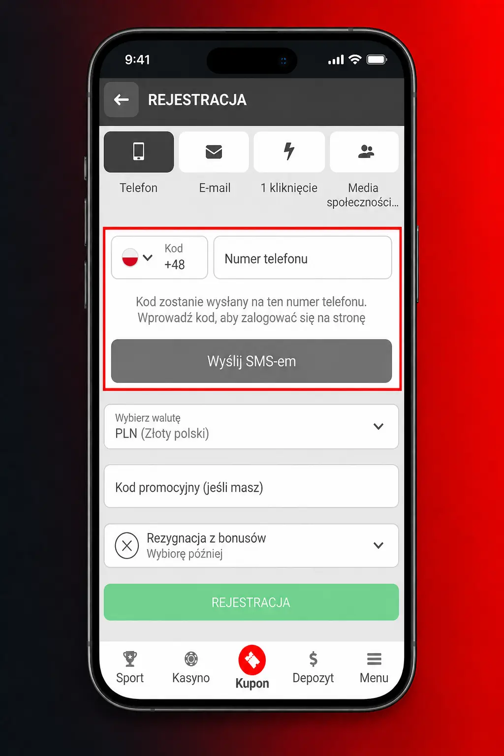 Rejestracja przez aplikację mobilną 888starz – instrukcja krok po kroku zakładania konta na telefonie