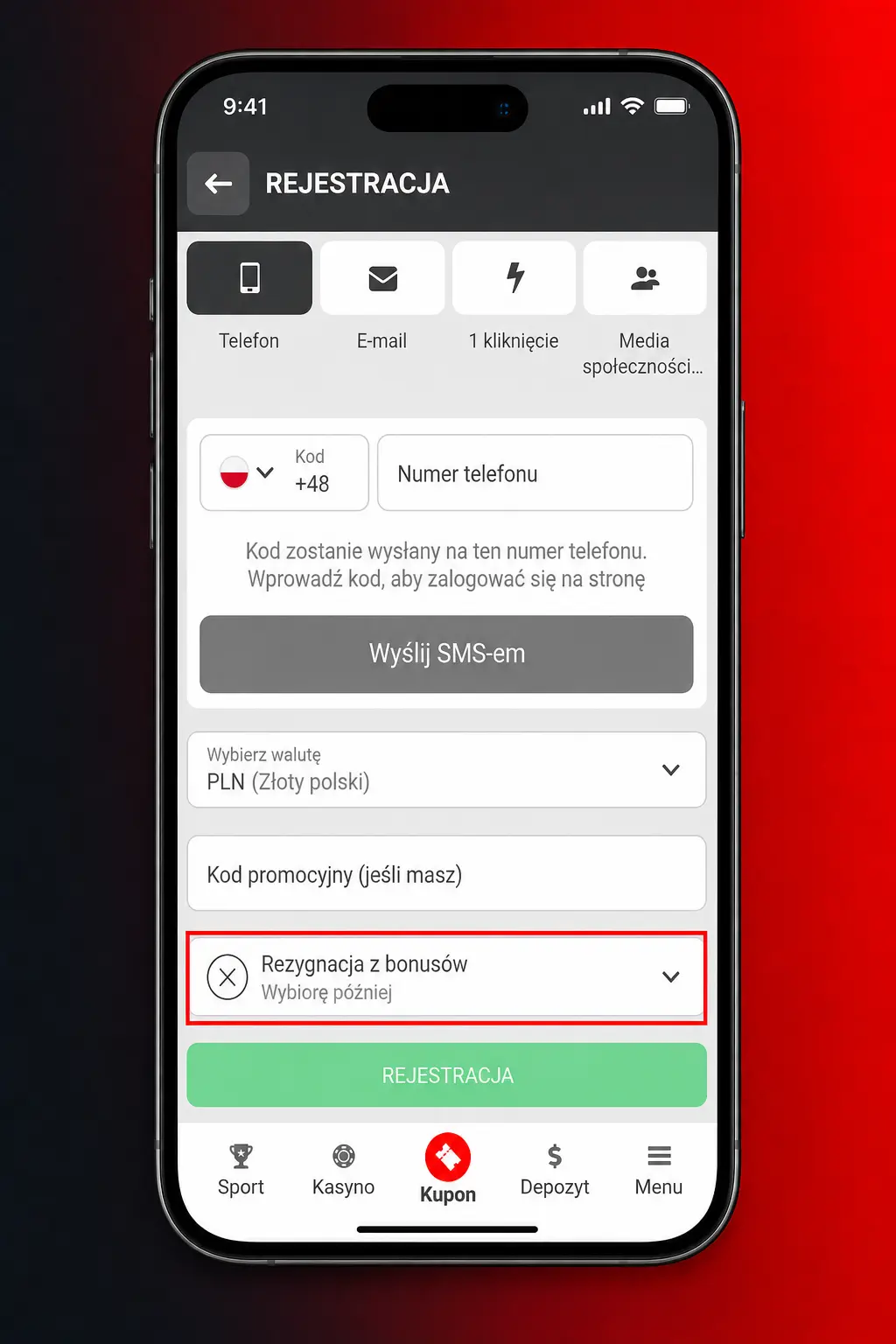 Rejestracja przez aplikację mobilną 888starz – instrukcja krok po kroku zakładania konta na telefonie