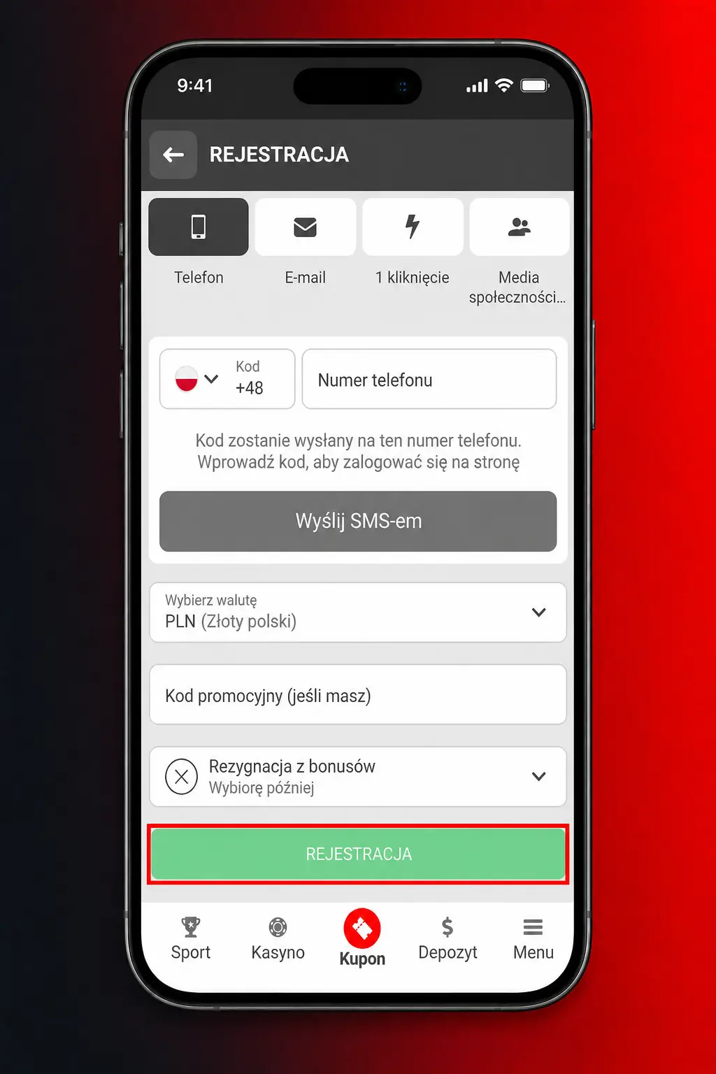 Rejestracja w aplikacji mobilnej 888starz – instrukcja krok po kroku zakładania konta na telefonie