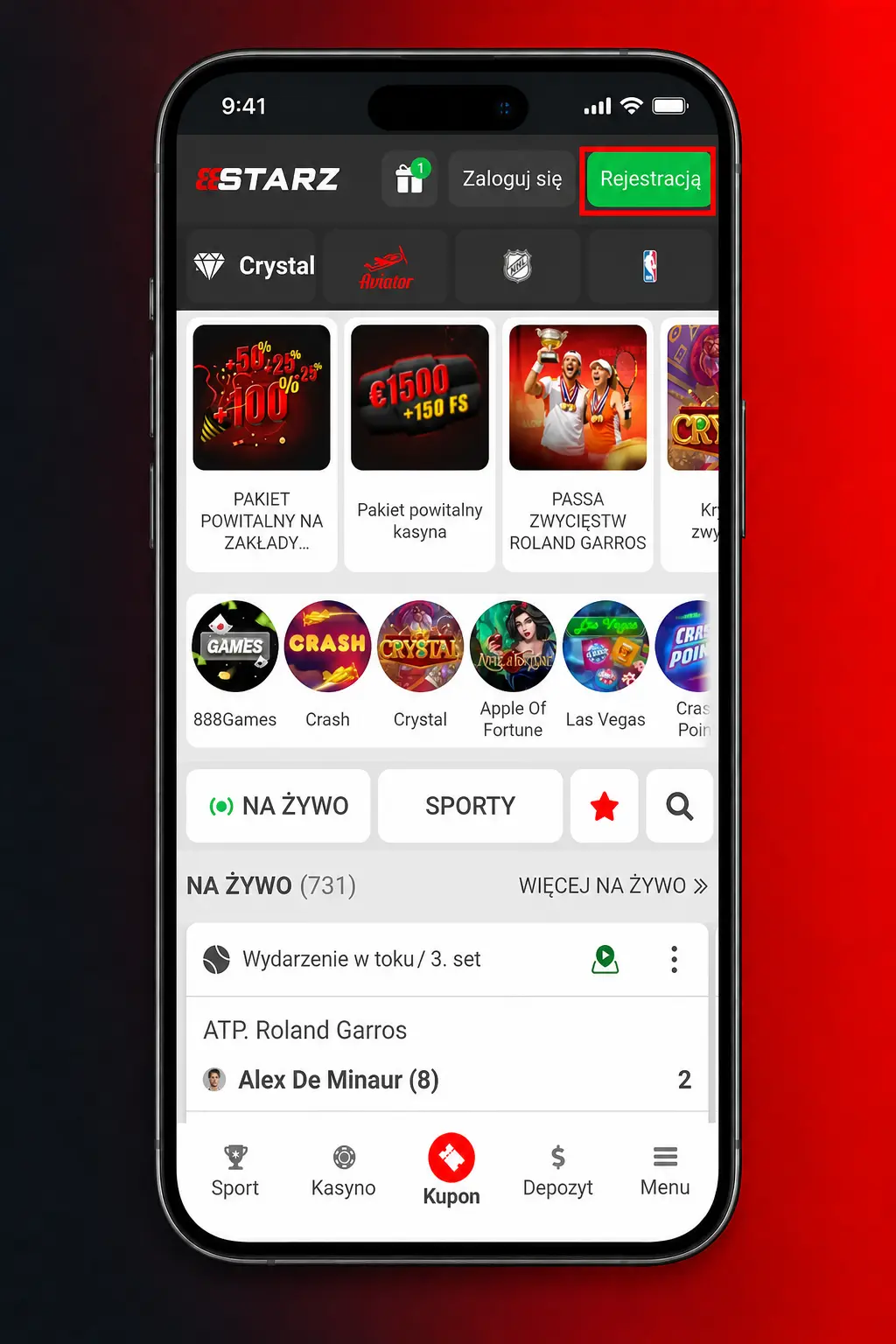 Rejestracja przez aplikację mobilną 888starz – instrukcja krok po kroku zakładania konta