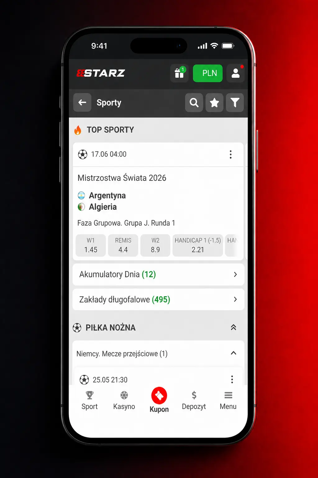 Zakłady e-sportowe live w aplikacji mobilnej 888starz na Android i iOS z aktualnymi kursami meczowymi