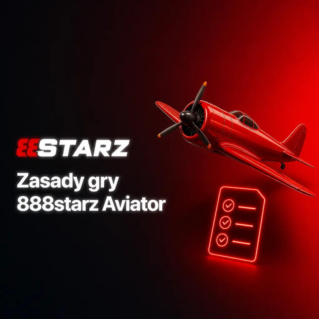 Zasady gry Aviator w 888starz – rosnący mnożnik, zakład od 1 PLN i wypłata przed odlotem samolotu.